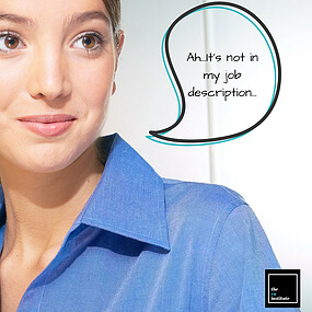 “It’s not in my job description”
